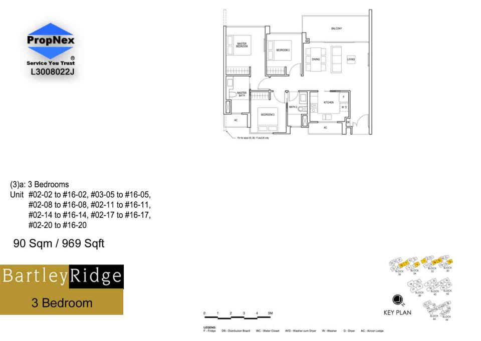 BartleyRidge 3Bdrm RS
