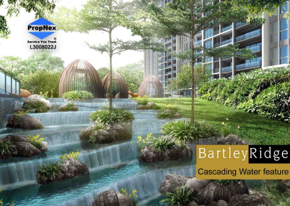 BartleyRidge Cascading Water feature