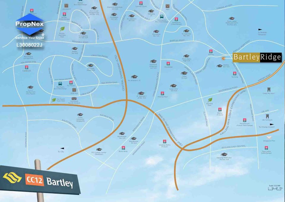 BartleyRidgeLocationMap